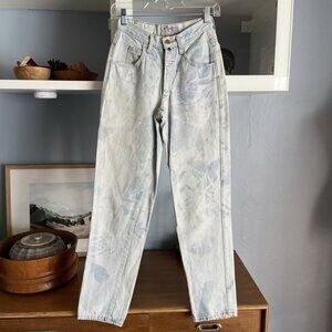 Vintage Marithe Francois Girbaud Stone Washed Jeans Women 3/4 High Rise